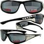 Global Vision Women Lady Viva Smoke Flash Mirror Foam Padded Eyewear Riding Sunglasses For Women Size Small Fits Great On Smaller Faces Smoked Glasses
