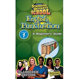 Standard Deviants School - English Punctuation, Program 1 - A Beginner's Guide (Classroom Edition) [VHS]