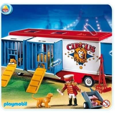 Childrens Toyshop  Toys : Playmobil - Animal Trailer 4232