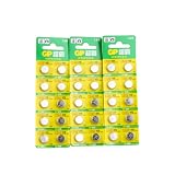 10 X Renata LR44 batteries Made by Swatch