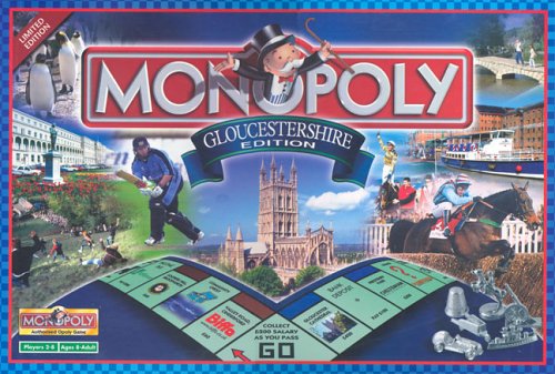 Childrens Toyshop  Toys : Gloucestershire Monopoly