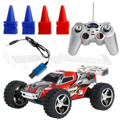 1:32 Radio Remote Control RC RTR High Speed Mini Racing Truck Car Buggy Toy