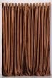 Brown Velvet Curtains / Drapes / Panels with Tab Tops - made to measure