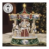 Thomas Kinkade Victorian Christmas Carousel by Ardleigh Elliott