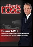 Charlie Rose with Martin McGuinness; Anna Wintour; Ken Follett (September 7, 1995)