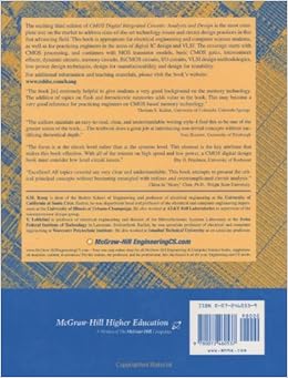 CMOS Digital Integrated Circuits Analysis & Design: Sung ...