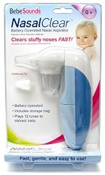 B&eacute;b&eacute;sounds Nasal Clear Battery Operated Nasal Aspirator