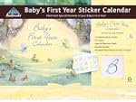 Baby's First Year Sticker Calendar