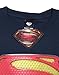 Official Superman Man of Steel Textured Men's T-Shirt