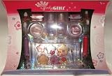 Girls Make Up Set with Glitter Gloss Lip Palette and Nail Colours