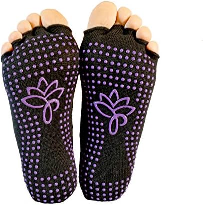 Aries Premium Women's Non-Slip Toeless Yoga Socks