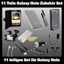 Samsung Galaxy Note N7000 Zubeh�r Set 11 Teile