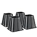 Starplast 53-317 Bed Risers, Average, Square