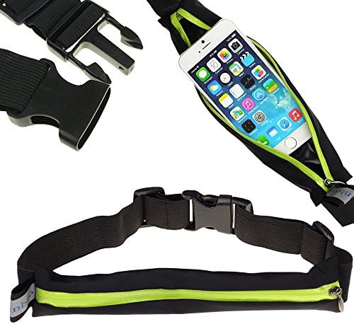 Ranboo Workouts Sports Waist Packs Bag Running Jogging Belt Purse for Iphone 6 Plus ,Iphone 6,5s, Samsung Galaxy Note 4,note 3,s4,s4,nokia Lumia,lg G2 G3,sony Xperia Z2 Z3