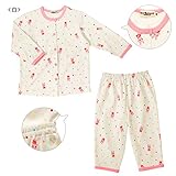 （ミキハウス）MIKIHOUSE ホットビスケッツ【HOT BISCUITS】キャビットちゃん＆カラフルドット長袖パジャマ (90cm)