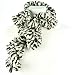 Faux Fur Fuzzy Winter Scarf Neckwarmer Animal Print Black