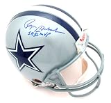 Roger Staubach Autographed Pro-Line Helmet | Details: Dallas Cowboys, Authentic Riddell Helmet, SB VI MVP Inscription