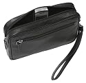 Gift set Bodenschatz Mens Bag - Black - 22 X 4.5 X 14 Cm + Feleks Keychain