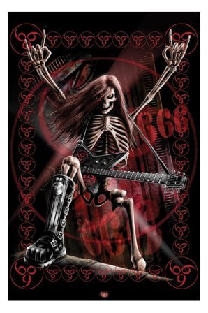 Cover image : ゴシック『メタルヘッド《Skull》』ポスター