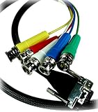 BetterCables 3M (9.84 ft)  Silver Serpent VGA/XVGA Breakout Cable - HD15 Male/5 BNCs