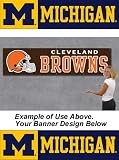 Michigan Wolverines 8' Banner