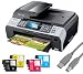 Brother MFC-5890CN Multifunktionsgerät Fax, Scanner, Kopierer und Drucker + 10 Coemedia kompatible Patronen + 1,8m USB-Kabel (Originalpatronen nicht im Lieferumfang)