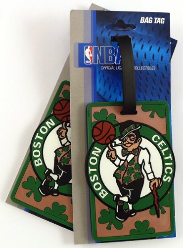Boston Celtics Two Pack Soft Laser Bag Tag