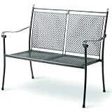 Kettler Excelsior Wrought Iron 2 Seater Bench