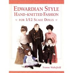 Edwardian Style Hand Knitted Fashion for 1/12th Scale Dolls