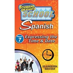 Standard Deviants School - Spanish, Program 7 - Expressing the Time and Date (Classroom Edition) [VHS]