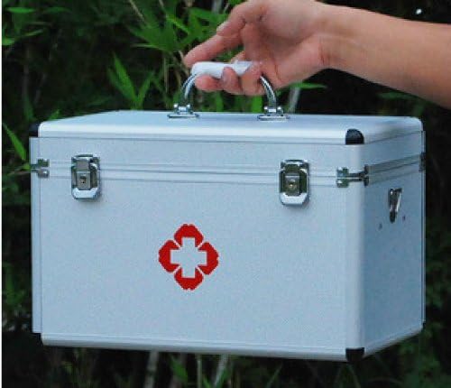 Medicine Case with Combination Lock first aid kit aluminum medicine box kit(small)