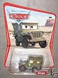 Disney Pixar Cars Movie Original Sarge Desert Background Card 16 Cars Pictured on Back Of Card Mattel 1:55 Scale