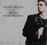 FIVE LIVE VINYL 7" EP 4 TRACKS[1993 R6340] GEORGE MICHAEL/QUEEN