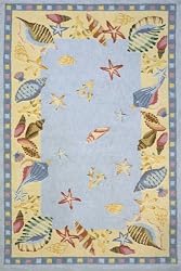 Hand Tufted Chinese "Coastal Collection" Rug