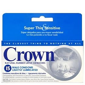 Crown Condoms 12 Retail Box