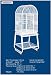 HQ 22x17 Bird Cage & Stand for Small & Medium Parrots-Platinum