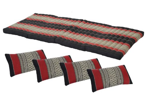 Sale Comfort Zone Set Foldable Matress 4 Pillows In Traditional