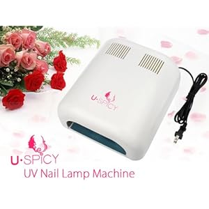 USpicy 36W Nail UV Lamp Acrylic Gel & Shellac CURING Light TIMER DRYER SPA Equipment