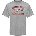 Reebok Buffalo Bills Ash 50th Anniversary Arch T-shirt