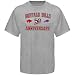 Reebok Buffalo Bills Ash 50th Anniversary Arch T-shirt Image of Reebok Buffalo Bills Ash 50th Anniversary Arch T-shirt