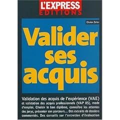 Valider ses acquis : Mode d'emploi