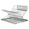 Deluxe 2-Tier Dish Drainer