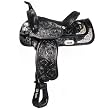 15" Crates Black Show Saddle