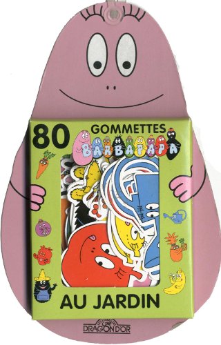 80 gommettes Barbapapa : Au jardin