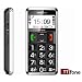 TTfone TT099 Senior Basic Mobile Phone with Crystal White Large easy to read Display, Big Buttons, Torch, FM Radio and SOS Emergency Button