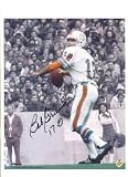 Bob Griese Autographed/Hand Signed Miami Dolphins 8x10 Photo with 17-0 Inscription