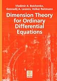 Dimension Theory for Ordinary Differential Equations