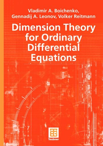 Dimension Theory for Ordinary Differential Equations