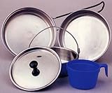 Rothco Stainless Steel Mess Kit - 5 Piece