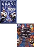 Super Bowl XXXVI Champions / Greatest Moments in Super Bowl History (2 pack)